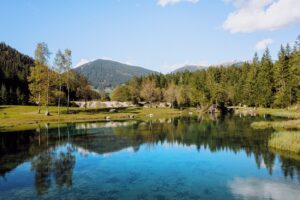 Eisbaden im Gletscherwasser